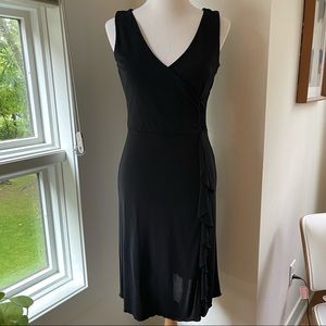 LOFT simple black dress